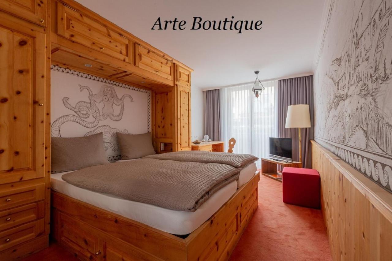 Hotel Arte Sankt Moritz Buitenkant foto